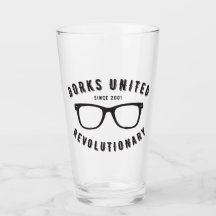 DORK United Revolutionary Pint Glass