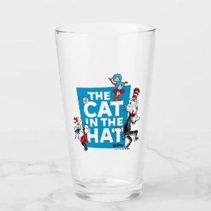 Verre Dr Seuss   Chat dans le logo du Casquette - Caract