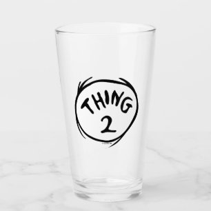 Verre Dr. Seuss Chose Un Chose Deux - Chose Deux