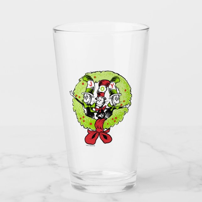 Verre Dr Seuss | Grille | Who-ville Christmas Joy (Devant)