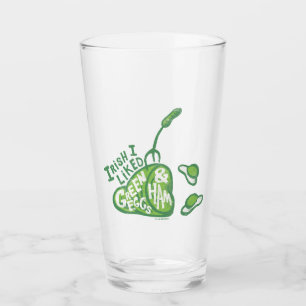 Verre Dr Seuss   Irlandais J'aimais les oeufs verts et l
