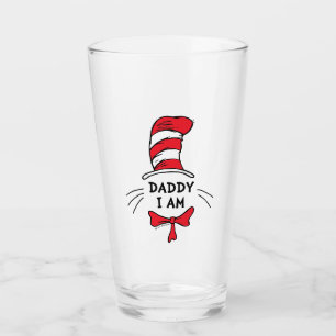Verre Dr. Seuss Le Chat dans le Chapeau - Papa je suis