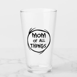 Verre Dr. Seuss Thing One Thing Two - Maman of all Thing