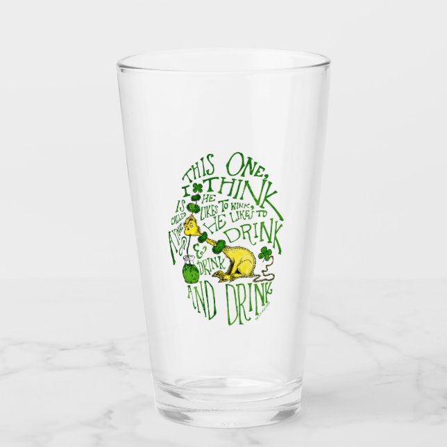 Verre Dr Seuss | Yink - Saint Patrick's Day (Devant)
