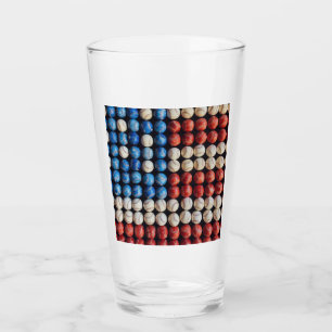 Verre Drapeau américain de baseball