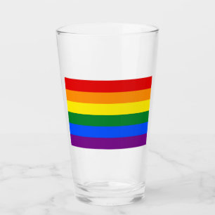 Verre Drapeau arc-en-ciel (LGBT)