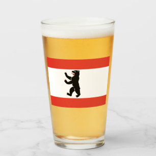 Verre Drapeau de Berlin (ville allemande)