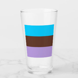 Verre Drapeau de fierté androsexuelle