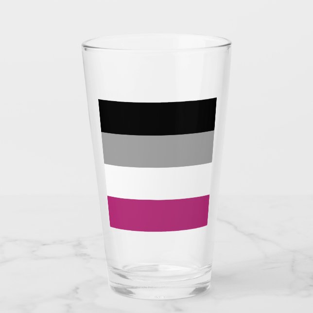 Verre Drapeau de fierté gynéphile (Devant)