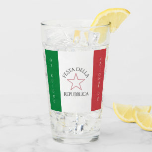 Verre Drapeau de la Festa della Repubblica