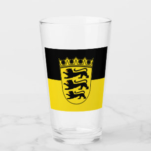 Verre Drapeau de la verrerie de Bade-Wurtemberg