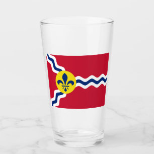 Verre Drapeau de Saint-Louis, Missouri