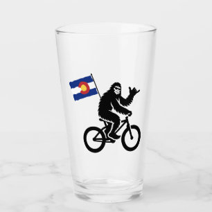 Verre Drapeau du Colorado à vélo Bigfoot