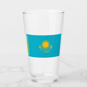 Verre Drapeau du Kazakhstan