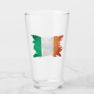 Verre Drapeau Grunge Irlande, Drapeau irlandais