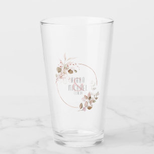Verre Dreamy Foliage Mariage Blush Pink ID817