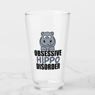 Verre Drôle et obsessionnel hippo trouble