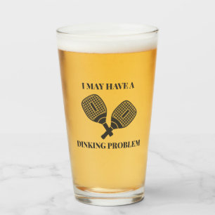 Verre Drôle Pickleball Pilsner Style Beer Glass