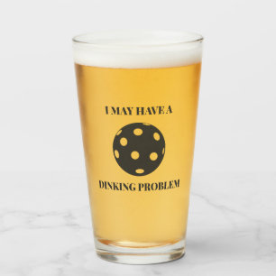 Verre Drôle Pickleball Pilsner Style Beer Glass