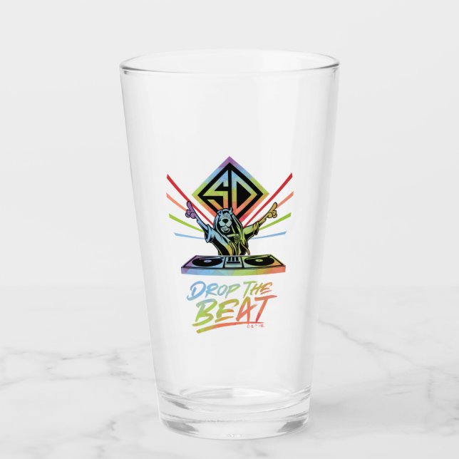Verre Drop the Beat : DJ Scooby-Doo (Devant)