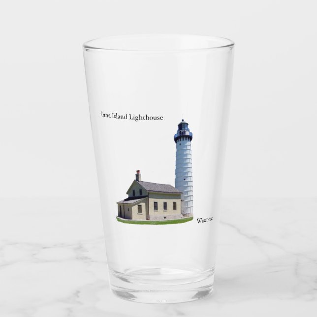 Verre du phare de Cana Island (Devant)