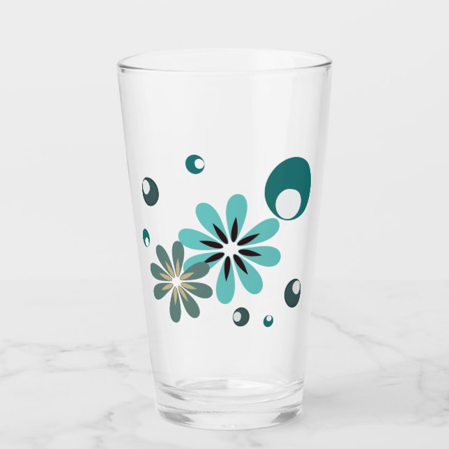 Verre Eccenic Green Retro inspiré (Devant)