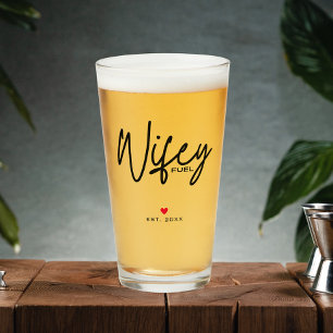 Verre Écran moderne Wifey Carburant Date d'établissement