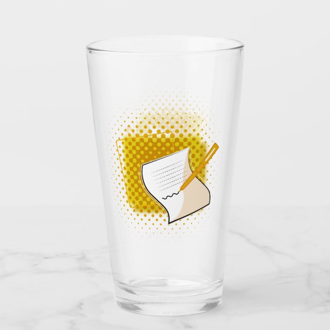 Verre Écriture Lover (Devant)
