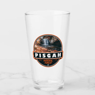 Verre Emblème de la Pisgah Forêt nationale Caroline du N