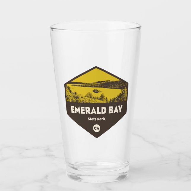 Verre Emerald Bay State Park, Californie (Devant)