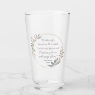 Verre Emma By Jane Austen Citation II - Style mignon