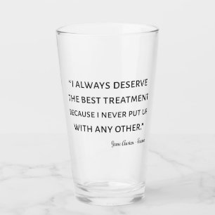 Verre Emma Par Jane Austen Citation II