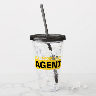 Verre En Acrylique Agent de caution