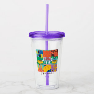 Verre En Acrylique AMIS™ Central Perk Vibrant Graphic