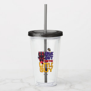 Verre En Acrylique Ant-Man, Wasp, Cassie : Attention au petit type