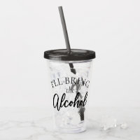 Apportez l'alcool | Chic Bachelorette Girls Night