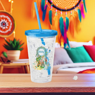 Verre En Acrylique Attrape-rêves éclaboussé personnalisé