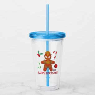 Verre En Acrylique Avengers Saisonniers   Cookie de Captain Marvel