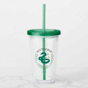 Verre En Acrylique Badge de fierté de la maison SLYTHERIN™ serpent ve