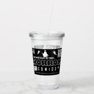 Verre En Acrylique Bandes dessinées HORROR Tumbler
