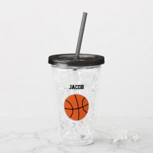 Verre En Acrylique Basket-ball Personnalisé Enfants
