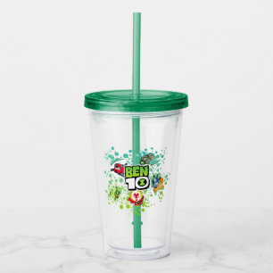 Verre En Acrylique Ben 10 Aliens Formulaires Graphique de bulle
