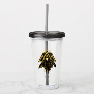 Verre En Acrylique Black Adam Triangular Pillar Graphic