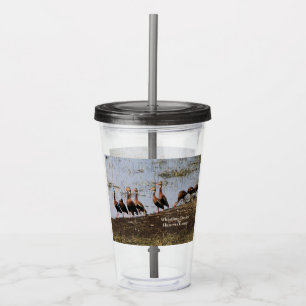 Verre En Acrylique Boire des lunettes en acrylique Ware avec des cana