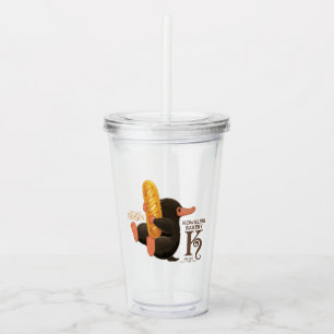 Verre En Acrylique Boulangerie Kowalski - Niffler Avec Pain