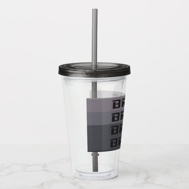 VERRE EN ACRYLIQUE BRIDE TUMBLER (Devant)