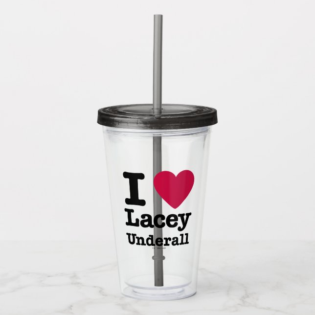 Verre En Acrylique Caddyshack | I Love Lacey Underall (Devant)