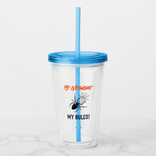 Verre En Acrylique Cadeau humoristique pour l'administrateur du résea