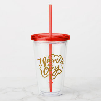 Verre En Acrylique Chaleureux et cosy