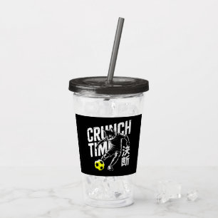 Verre En Acrylique Chat de foot gras - Streetwear sportif japonais